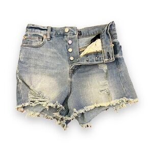 Distressed jeans shorts | Size: 5/27